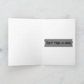 ダクトテープグリーティングカード シーズンカード (内部)