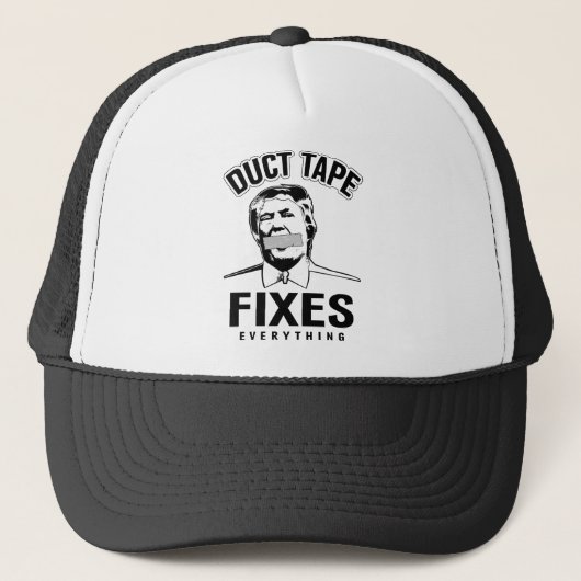 ダクトテープ修正トランプ キャップ (正面)