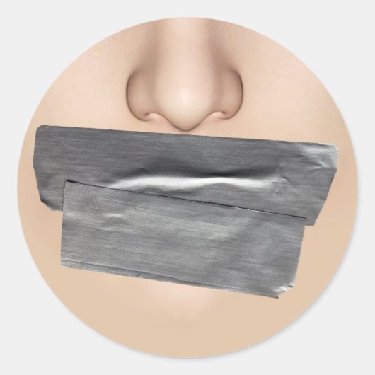 ダクトテープ口 ラウンドシール (正面)