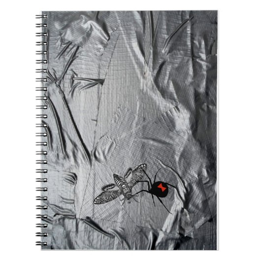 ダクトテープ捕食者/餌食 ノートブック (正面)