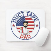 ダクトテープ・ダッド - マウスパッド (マウス)