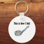 ダクト転がテープ キーホルダー (正面)