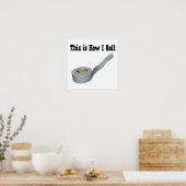 ダクト転がテープ ポスター (キッチン)