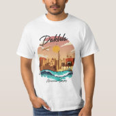 ダクラ モロッコ サーフィン Tシャツ (正面)