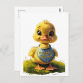 ダクリングの初新年 ポストカード (正面/裏面)