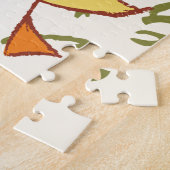 ダクリングツインズベビーシャワー ジグソーパズル (側面)