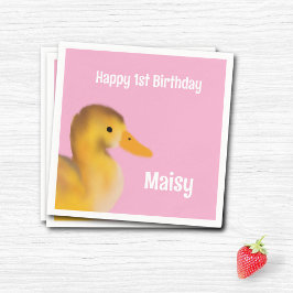 ダクリングファースト誕生日 スタンダードカクテルナプキン