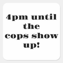 ダグの冬のパーティー午後4時まで警官が現れる