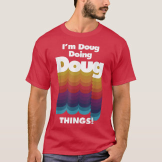 ダグをやってる誕生日名 Tシャツ