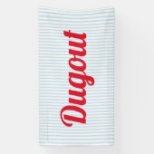 ダグアウトバナー 横断幕 (縦)