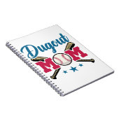 ダグアウトママ野球親TボールTボール ノートブック (右側)