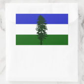 ダグステッカー 長方形シール (バッグ)