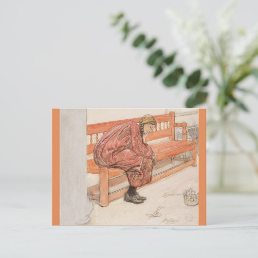 ダグマーと紙王冠 ポストカード (スタンド正面)