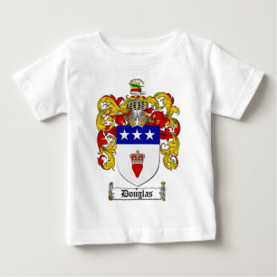 ダグラスの家紋-ダグラスの紋章付き外衣 ベビーTシャツ