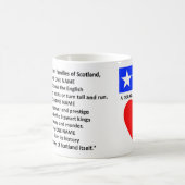 ダグラスの"唯一の名前"マグカップ コーヒーマグカップ (中央)