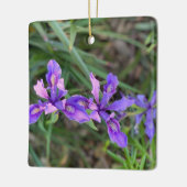 ダグラスアイリスオーナメント セラミックオーナメント (左)