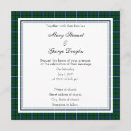ダグラスコティ結婚ッシュスクエア招待状 招待状