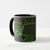 ダグラスタータンチェックスカルノバナーマグ マグカップ (正面左)