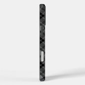 ダグラスタータンチェックブラックグレープレイド Case-Mate iPhoneケース (裏面 / 右)