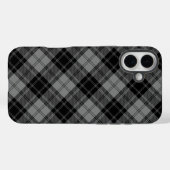 ダグラスタータンチェックブラックグレープレイド Case-Mate iPhoneケース (裏面 (横))