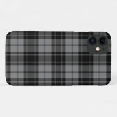 ダグラスタータンチェックブラックグレープレイド Case-Mate iPhoneケース (裏面(横))