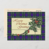 ダグラスタータンチェック シーズンポストカード (正面/裏面)