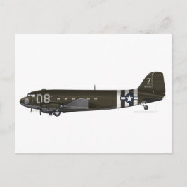 ダグラスダコタC-47アルゴニア ポストカード