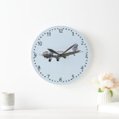 ダグラスダコタDC3 G-AMSV ラージ壁時計 (ホーム)