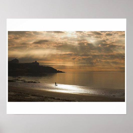 ダグラスドッグウォーカーアットサンライズ ポスター (正面)