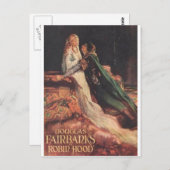 ダグラスフェアバンクスとしてロビンフード ポストカード (正面/裏面)