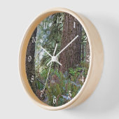 ダグラスモミ針葉樹林 壁時計 (傾斜)