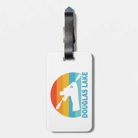 ダグラスレイクテネシーカヤック ラゲッジタグ (裏面縦)