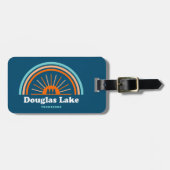 ダグラスレイクテネシー虹 ラゲッジタグ (正面横)