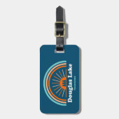 ダグラスレイクテネシー虹 ラゲッジタグ (正面縦)