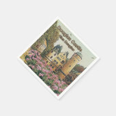 ダグラス城 – ダグラス一族の座席 スタンダードカクテルナプキン (角)