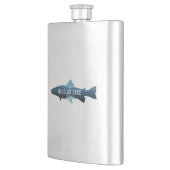 ダグラス湖テネシー魚 フラスク (左)