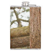 ダグラス素晴らしモミの角のフクロウ フラスク (裏面)