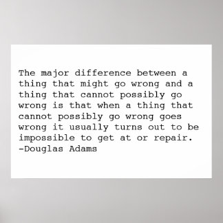 ダグラス・アダムス ポスター