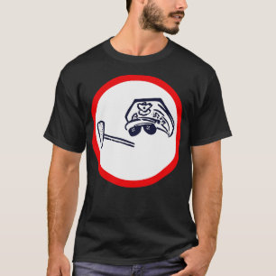 ダグラス・マッカーサー将軍ヴィンテージキャンペーンボタン Tシャツ