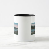 ダグラス， Alaska Town ViewDouglas, AK マグカップ (中央)