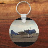 ダグラス、SBD Dauntless、_クラシックAviation キーホルダー (正面)