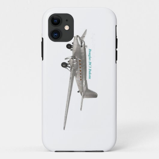 ダグラスDC3ダコタ Case-Mate iPhoneケース (裏面)