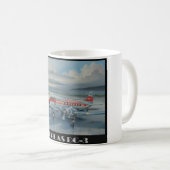 ダグラスDC-3のコーヒー・マグ コーヒーマグカップ (正面右)