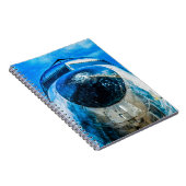 ダグラスDC-3航空機 ノートブック (右側)