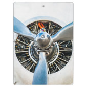 ダグラスDC-3航空機。プロペラ クリップボード (裏面)