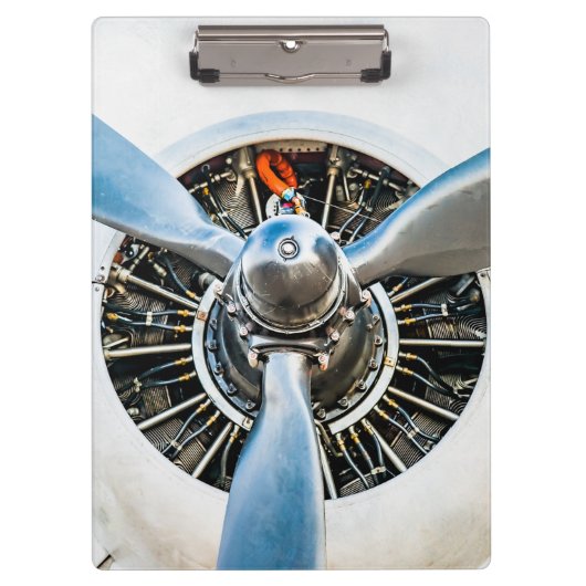 ダグラスDC-3航空機。プロペラ クリップボード (正面)