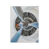 ダグラスDC-3航空機。プロペラ ノートパッド (回転)