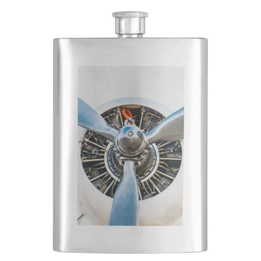 ダグラスDC-3航空機。プロペラ フラスク (正面)