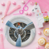 ダグラスDC-3航空機。プロペラ ペーパープレート (パーティー)