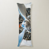 ダグラスDC-3航空機。プロペラ ボディピロー (裏面 (縦))